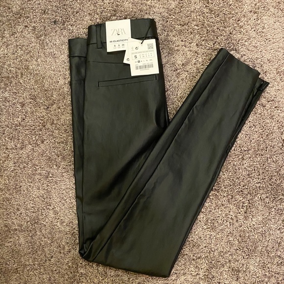 Zara high elasticity leather pant - Picture 1 of 1